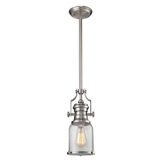 ELK Home - 67742-1 - One Light Mini Pendant - Chadwick - Satin Nickel