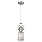 ELK Home - 67742-1 - One Light Mini Pendant - Chadwick - Satin Nickel