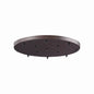 ELK Home - 8R-OB - Eight Light Pan - Pendant Options - Oil Rubbed Bronze