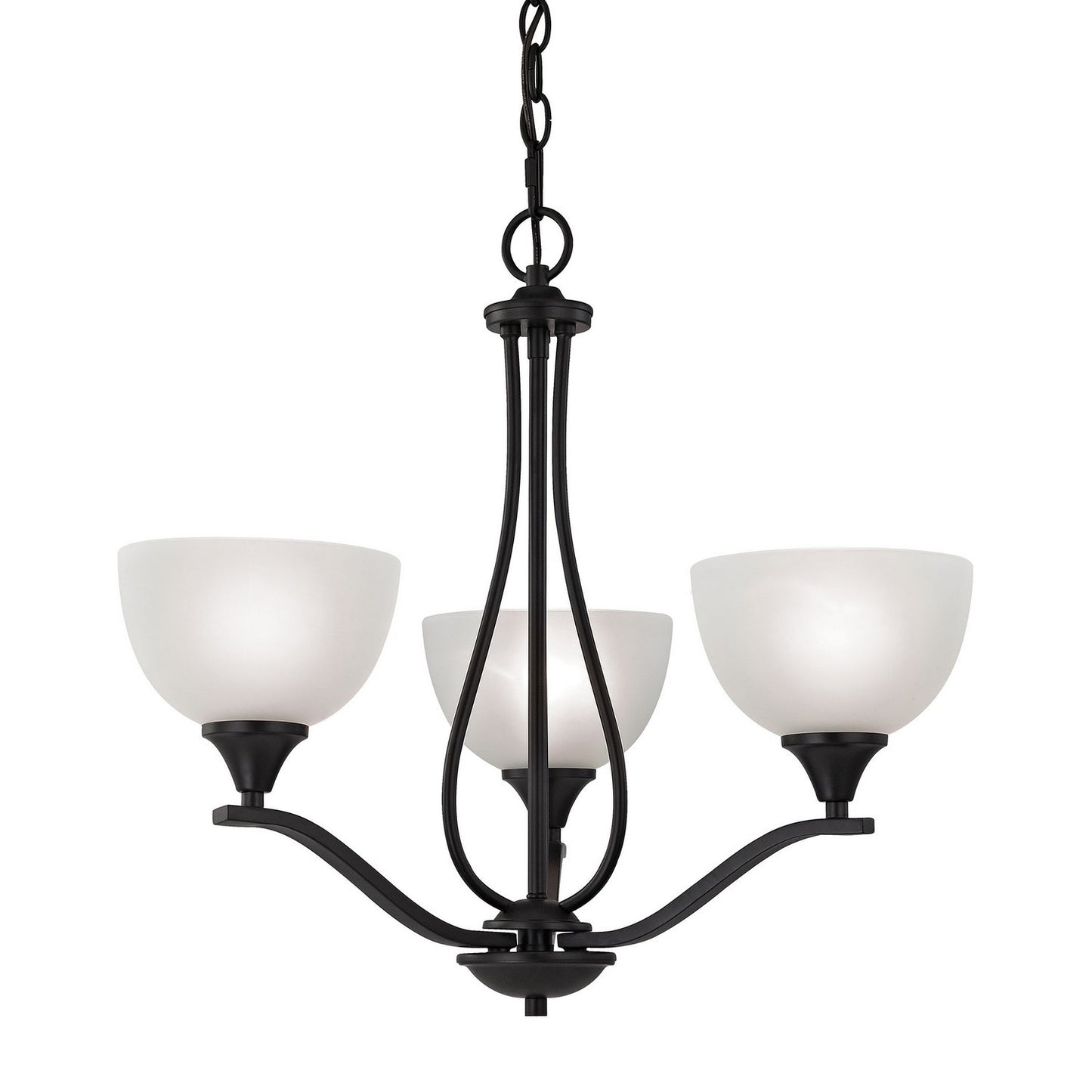 ELK Home - 2103CH/10 - Three Light Chandelier - Bristol Lane - Oil Rubbed Bronze