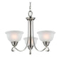 ELK Home - 2303CH/20 - Three Light Chandelier - Hamilton - Brushed Nickel