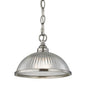 ELK Home - 7661PS/20 - One Light Flush Mount - Liberty Park - Brushed Nickel