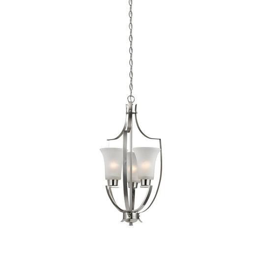ELK Home - 7703FY/20 - Three Light Pendant - Foyer - Brushed Nickel