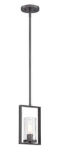 Designers Fountain - 86530-CHA - One Light Mini Pendant - Elements - Charcoal