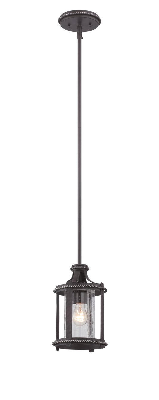 Designers Fountain - 87530-APW - One Light Mini Pendant - Palencia - Artisan Pardo Wash