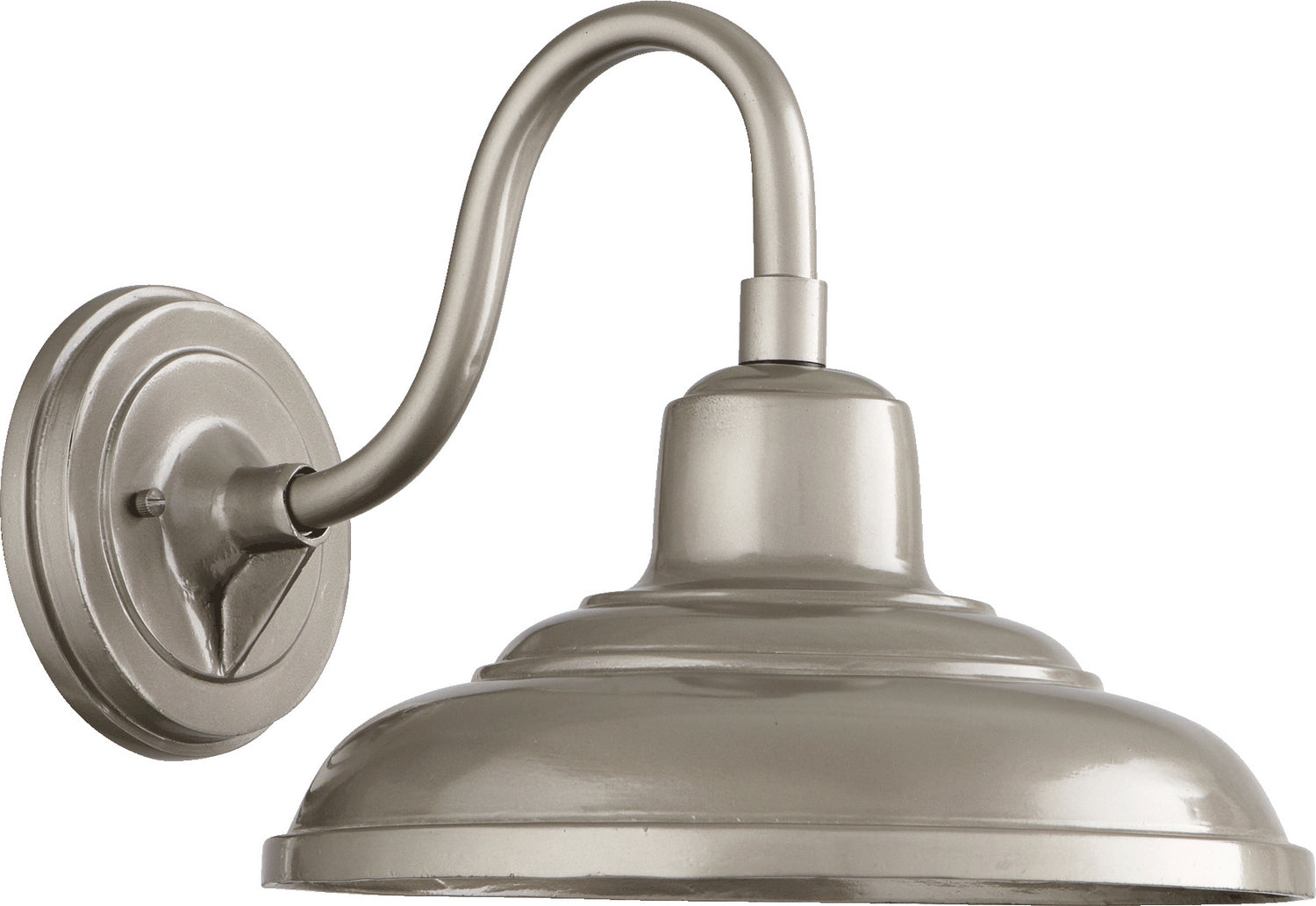 Quorum - 770-3 - One Light Wall Mount - Extended Hood Lanterns - Graphite