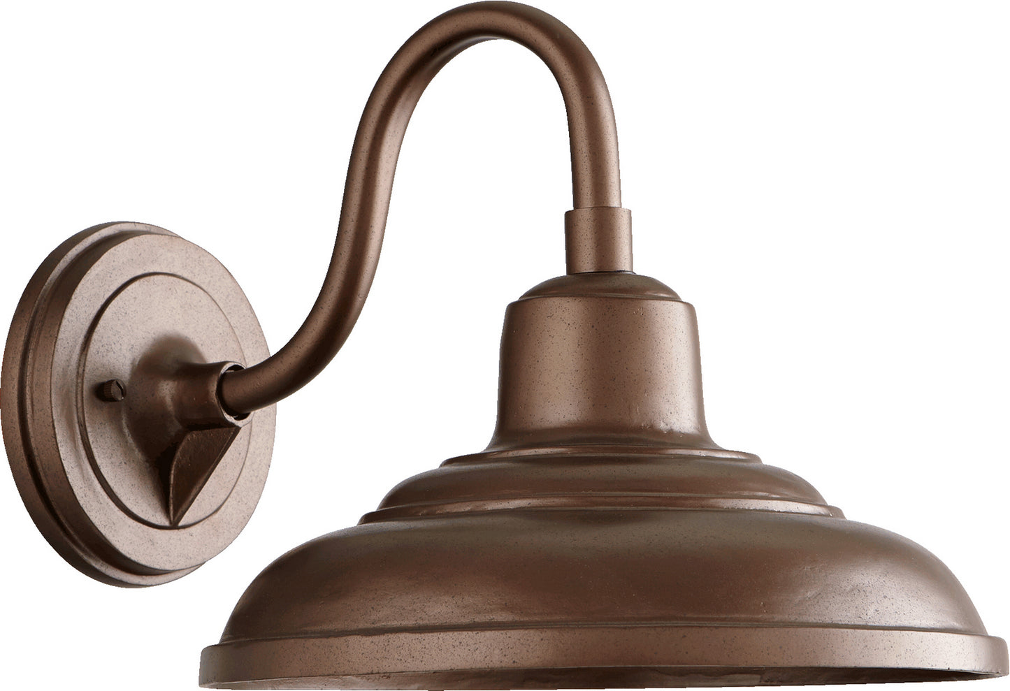 Quorum - 770-86 - One Light Wall Mount - Extended Hood Lanterns - Oiled Bronze