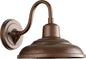 Quorum - 770-86 - One Light Wall Mount - Extended Hood Lanterns - Oiled Bronze
