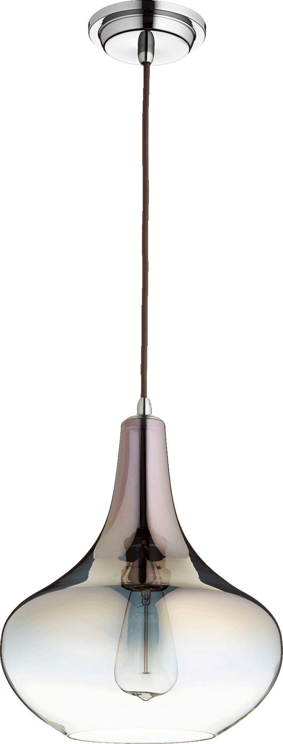 Quorum - 8004-1311 - One Light Pendant - 8004 Filament Pendants - Gunmetal w/ Coffee Ombre