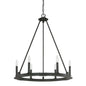 Capital Lighting - 4916BI-000 - Six Light Chandelier - Pearson - Black Iron