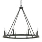 Capital Lighting - 4918BI-000 - Eight Light Chandelier - Pearson - Black Iron