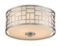 Z-Lite - 330F12-BN - Two Light Flush Mount - Elea - Brushed Nickel