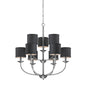 Millennium - 3119-BPW - Nine Light Chandelier - Jackson - Brushed Pewter