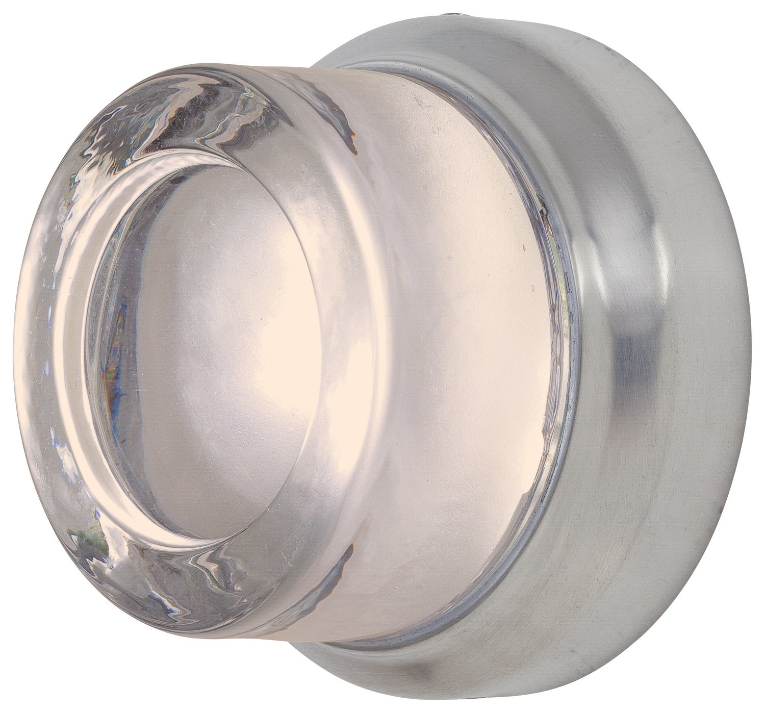 George Kovacs - P1240-A144-L - LED Wall Sconce/ Flush Mount - Comet - Brushed Stainless Steel