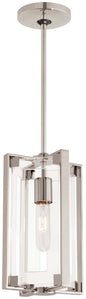 George Kovacs - P1401-613 - One Light Mini Pendant - Crystal Clear - Polished Nickel