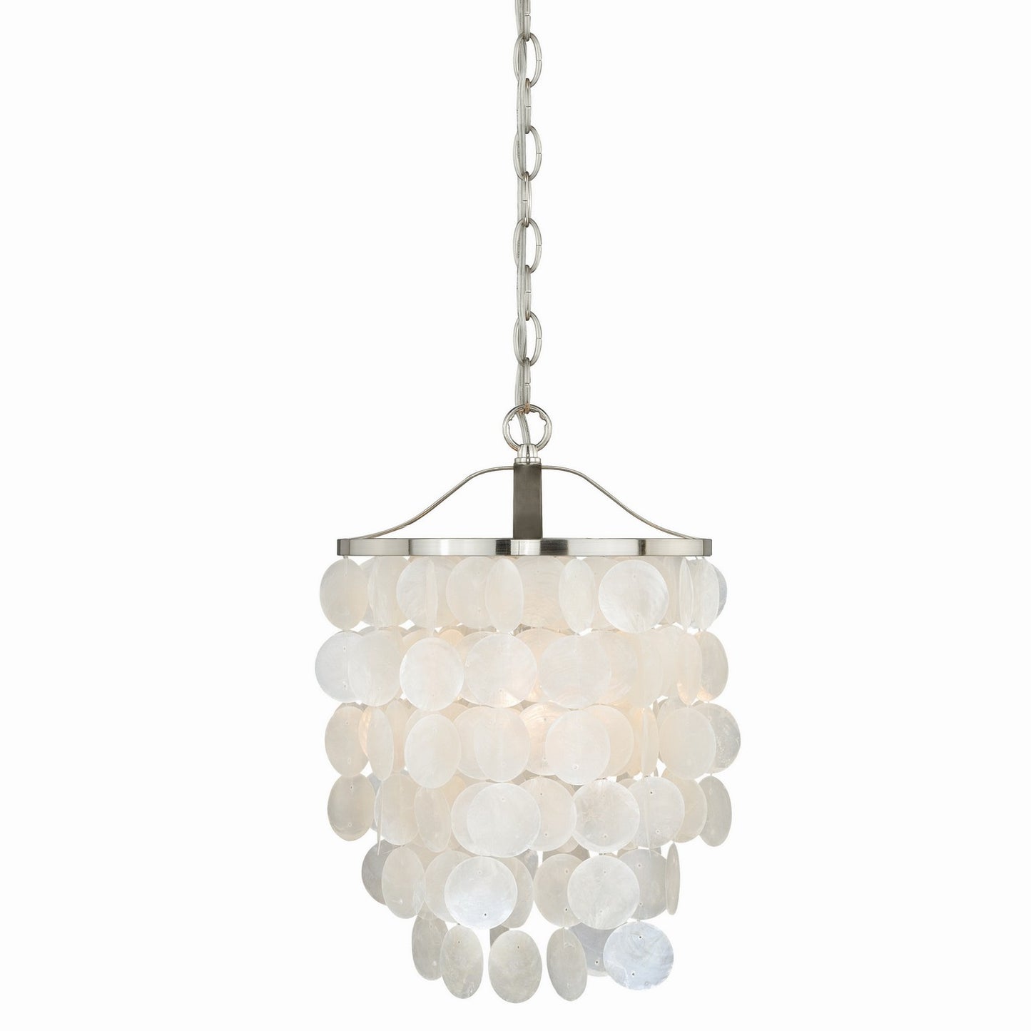 Vaxcel - P0138 - One Light Pendant - Elsa - Satin Nickel