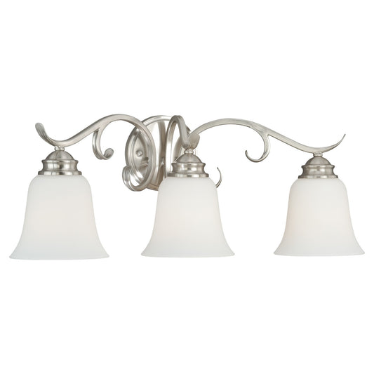 Vaxcel - W0162 - Three Light Vanity - Hartford - Satin Nickel