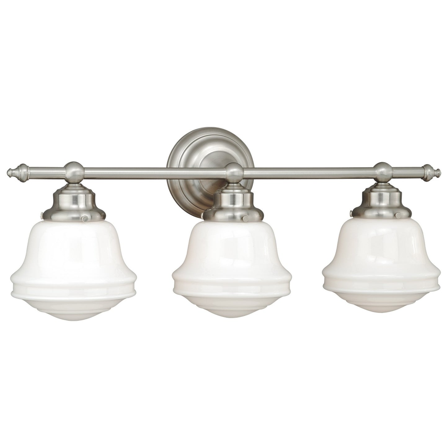 Vaxcel - W0171 - Three Light Vanity - Huntley - Satin Nickel