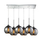 ELK Home - 10240/6RC-CHR - Six Light Pendant - Cassandra - Polished Chrome