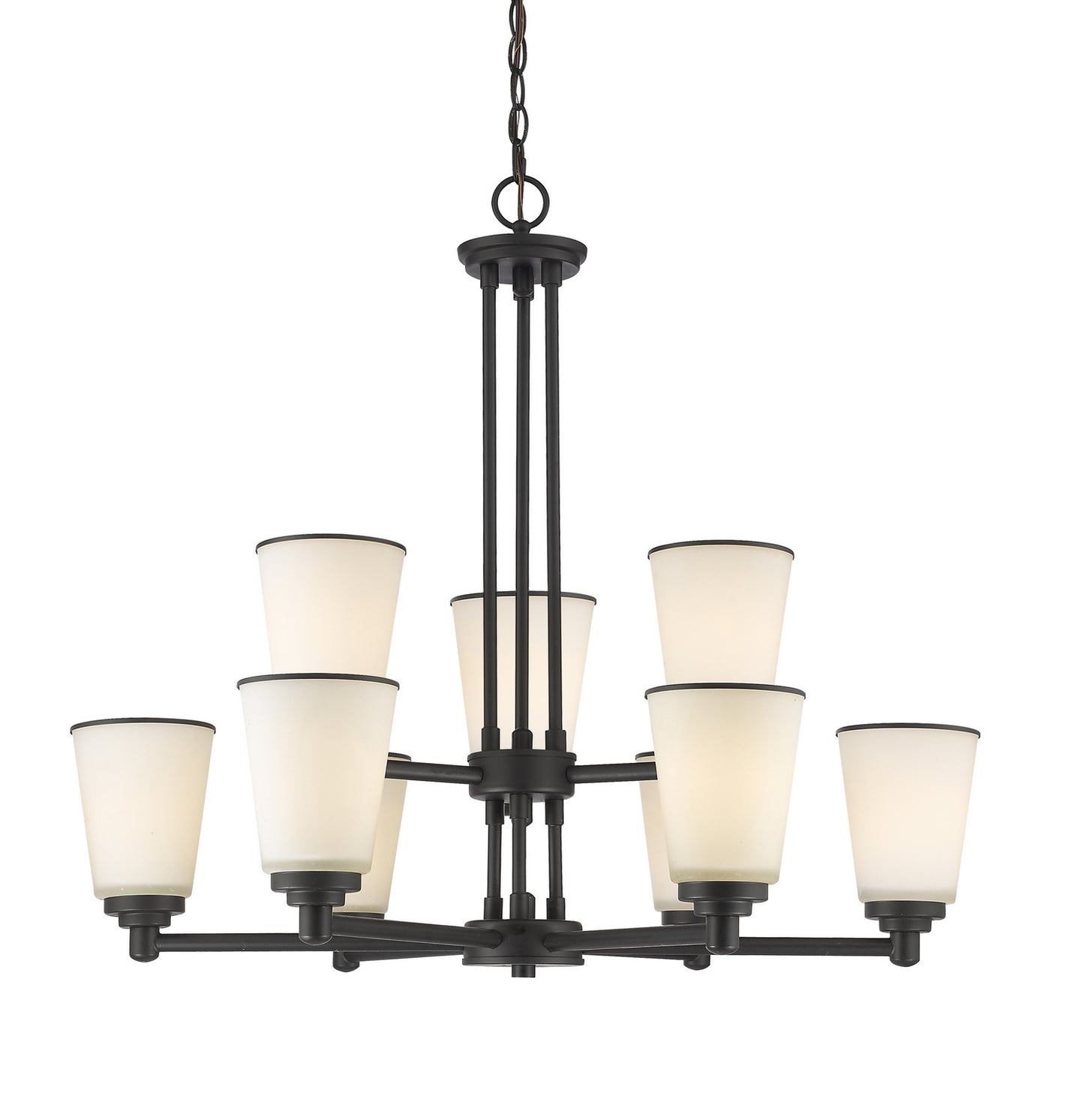 Z-Lite - 432-9BRZ - Nine Light Chandelier - Jarra - Bronze