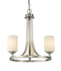 Z-Lite - 435-3BN - Three Light Chandelier - Bordeaux - Brushed Nickel