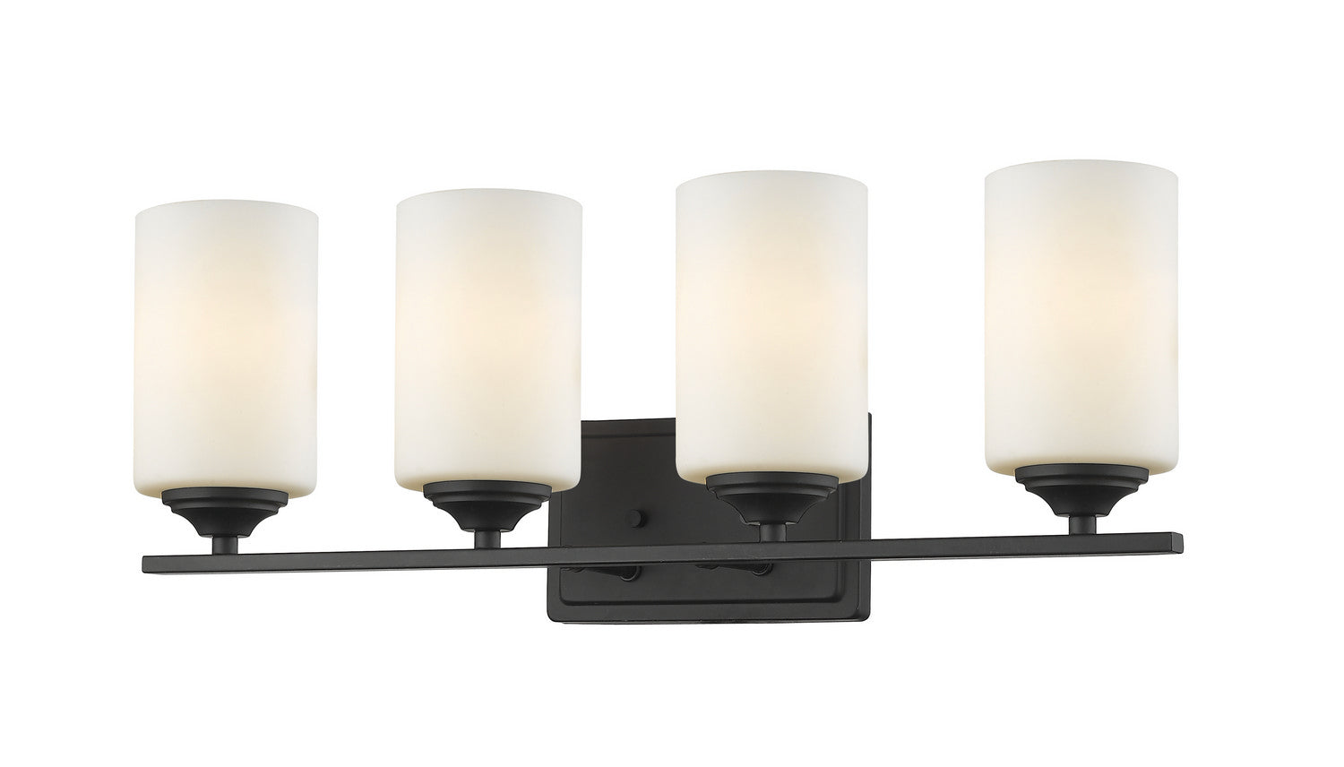 Z-Lite - 435-4V-BRZ - Four Light Vanity - Bordeaux - Bronze