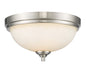 Z-Lite - 435F2-BN - Two Light Flush Mount - Bordeaux - Brushed Nickel
