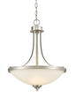 Z-Lite - 435P-BN - Three Light Pendant - Bordeaux - Brushed Nickel