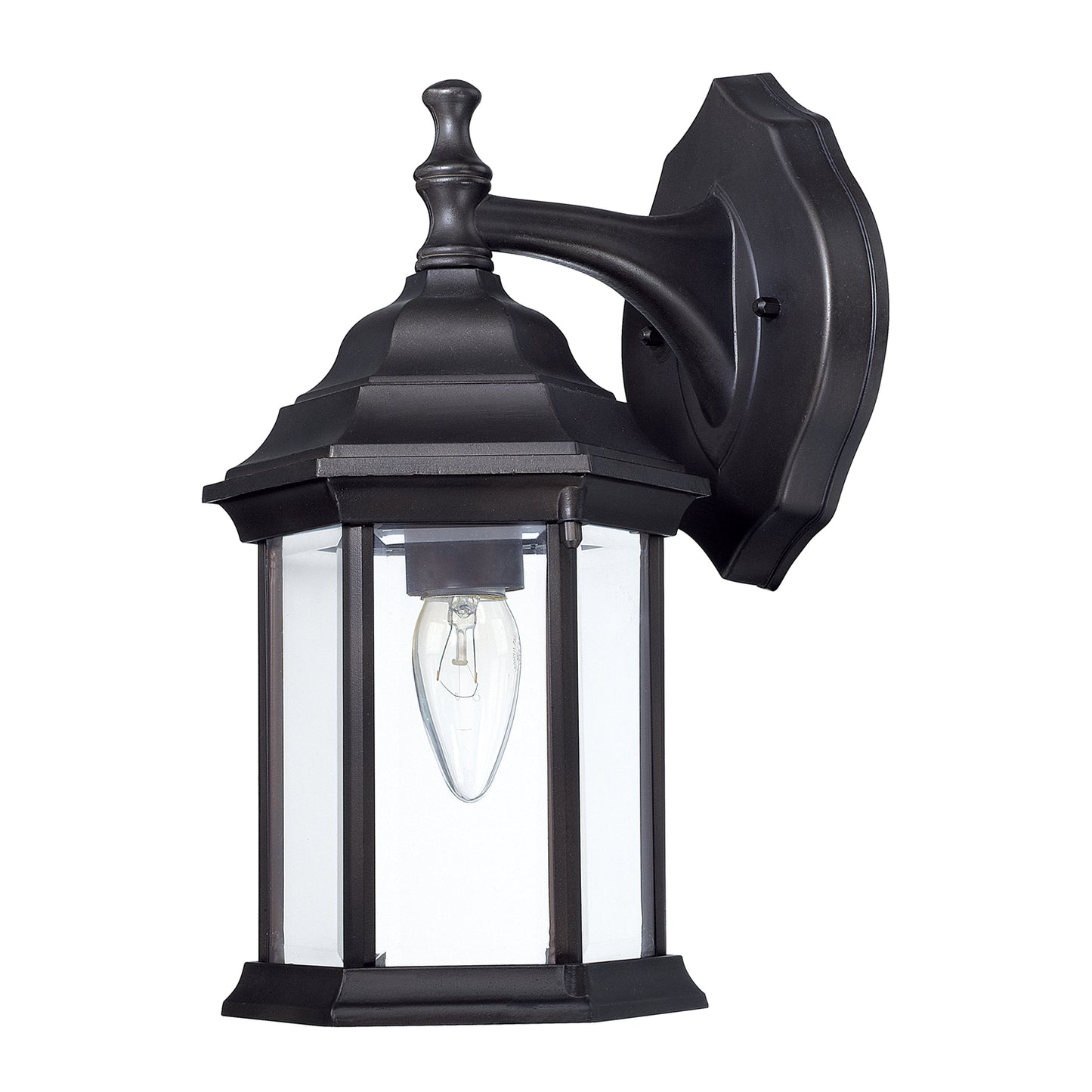 Capital Lighting - 9830BK - One Light Outdoor Wall Lantern - Outdoor - Black