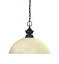 Z-Lite - 100701OB-DGM14 - One Light Pendant - Shark - Olde Bronze