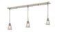 Z-Lite - 428MP-3BN - Three Light Linear Chandelier - Annora - Brushed Nickel