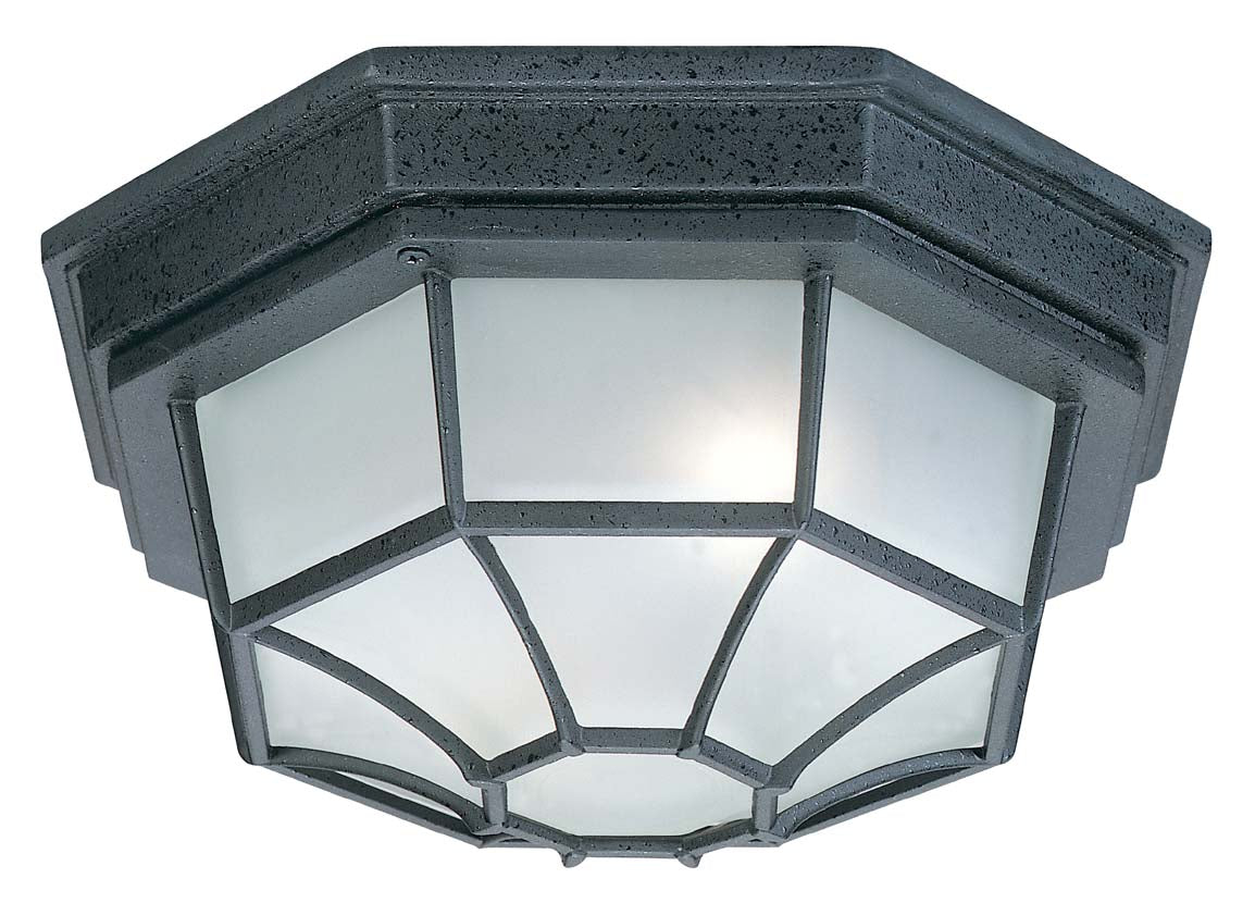 Capital Lighting - 9800BK - Two Light Outdoor Flush Mount - Outdoor - Black