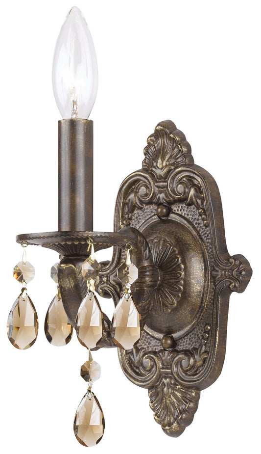 Crystorama - 5021-VB-GT-MWP - One Light Wall Sconce - Paris Market - Venetian Bronze