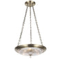 Crystorama - 9943-AB - Three Light Mini Chandelier - Celina - Antique Brass