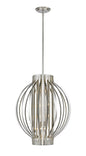 Z-Lite - 436-24BN - Eight Light Pendant - Moundou - Brushed Nickel