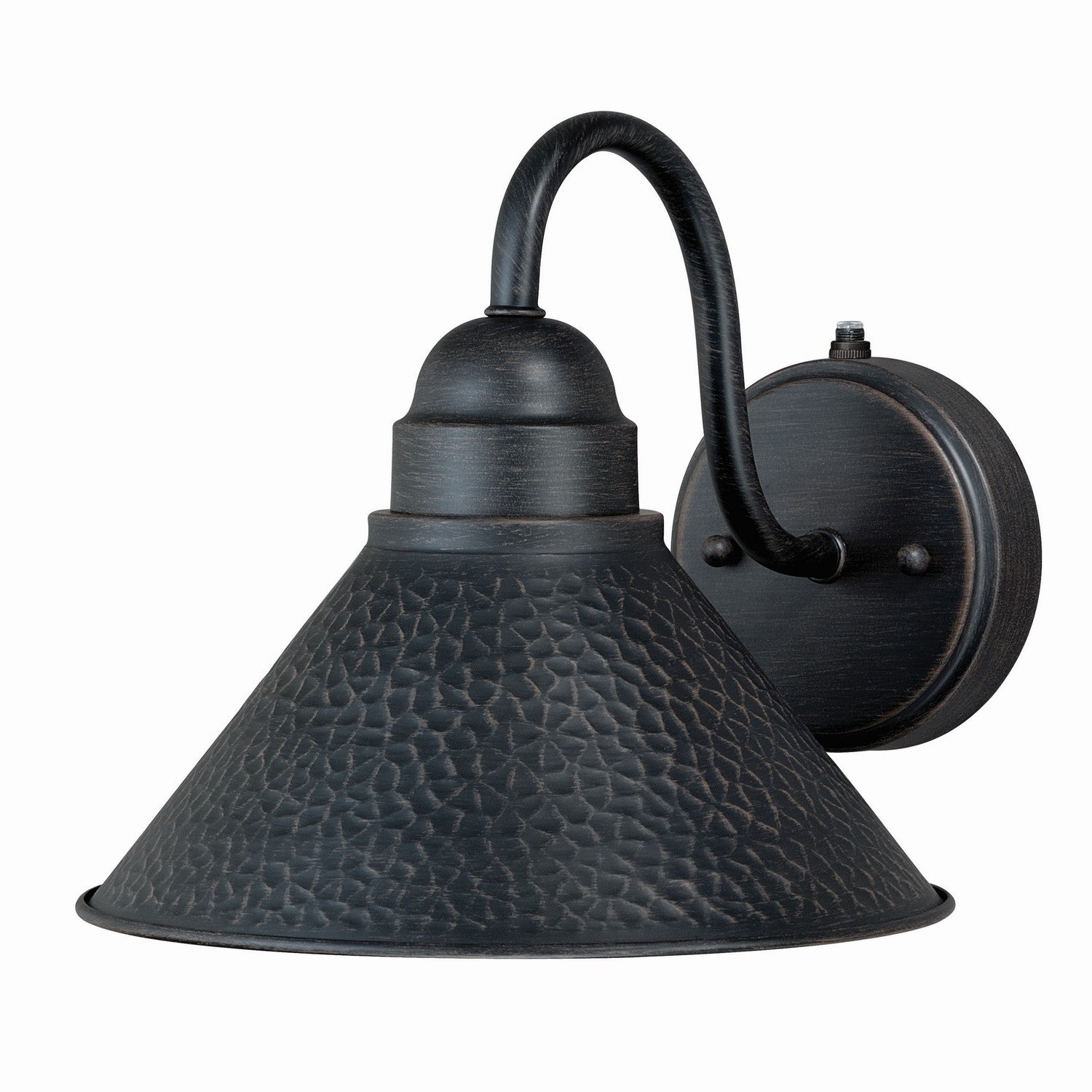 Vaxcel - T0197 - One Light Outdoor Wall Mount - Outland - Aged Iron and Light Gold