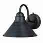 Vaxcel - T0197 - One Light Outdoor Wall Mount - Outland - Aged Iron and Light Gold