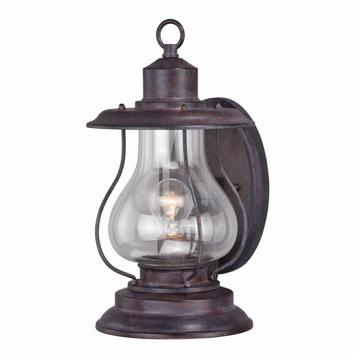 Vaxcel - T0216 - One Light Outdoor Wall Mount - Dockside - Weathered Patina