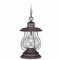 Vaxcel - T0219 - One Light Outdoor Pendant - Dockside - Weathered Patina