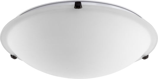 Quorum - 3000-20186 - Four Light Ceiling Mount - 3000 Ceiling Mounts - Oiled Bronze