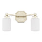 Capital Lighting - 115021WG-375 - Two Light Vanity - Olivia - Winter Gold