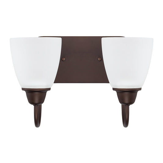 Capital Lighting - 115121BZ-337 - Two Light Vanity - Trenton - Bronze