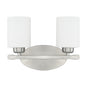 Capital Lighting - 115221BN-338 - Two Light Vanity - Dixon - Brushed Nickel