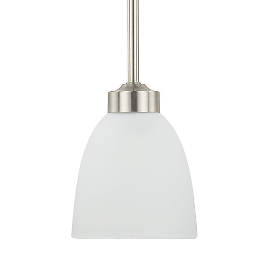 Capital Lighting - 314311BN-333 - One Light Pendant - Jameson - Brushed Nickel