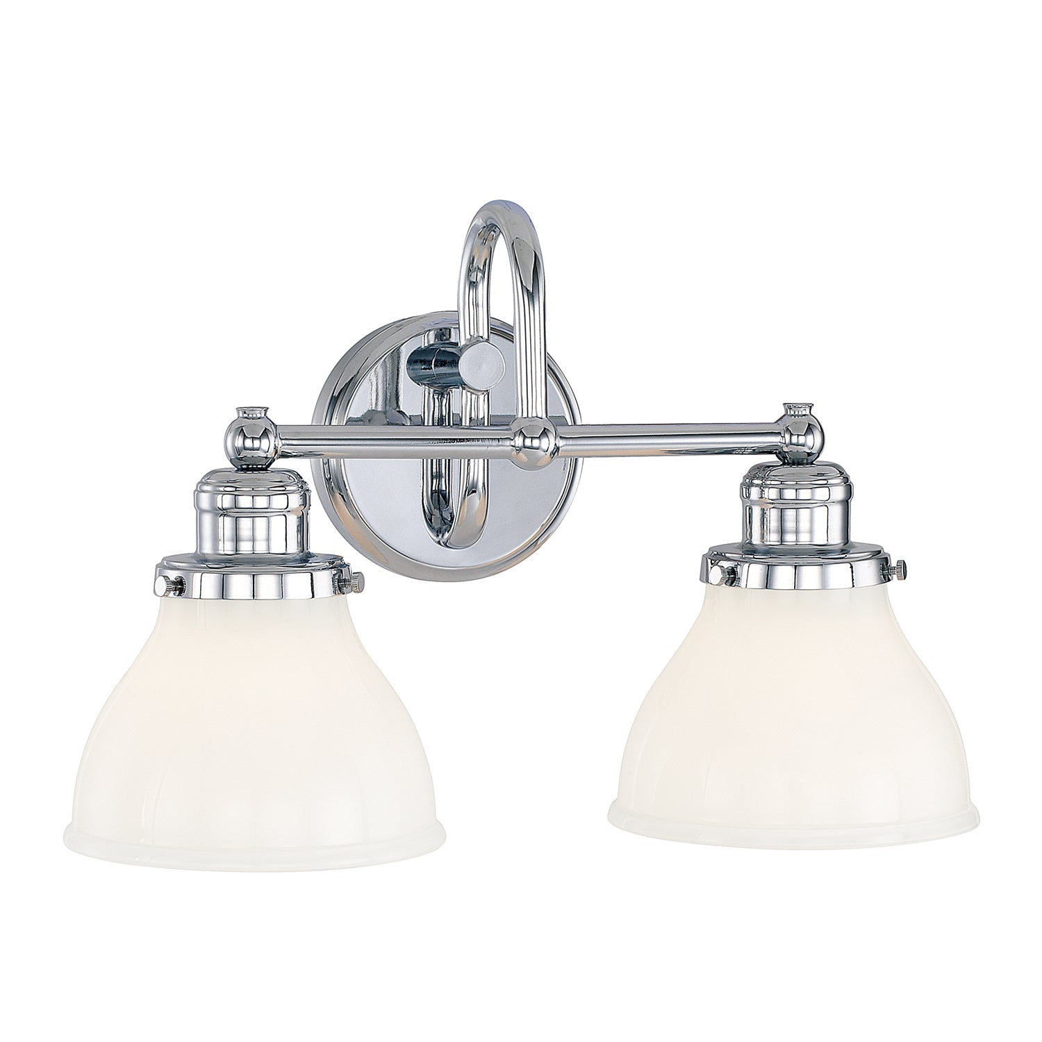 Capital Lighting - 8302CH-128 - Two Light Vanity - Baxter - Chrome