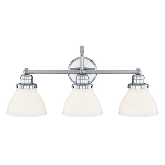 Capital Lighting - 8303CH-128 - Three Light Vanity - Baxter - Chrome