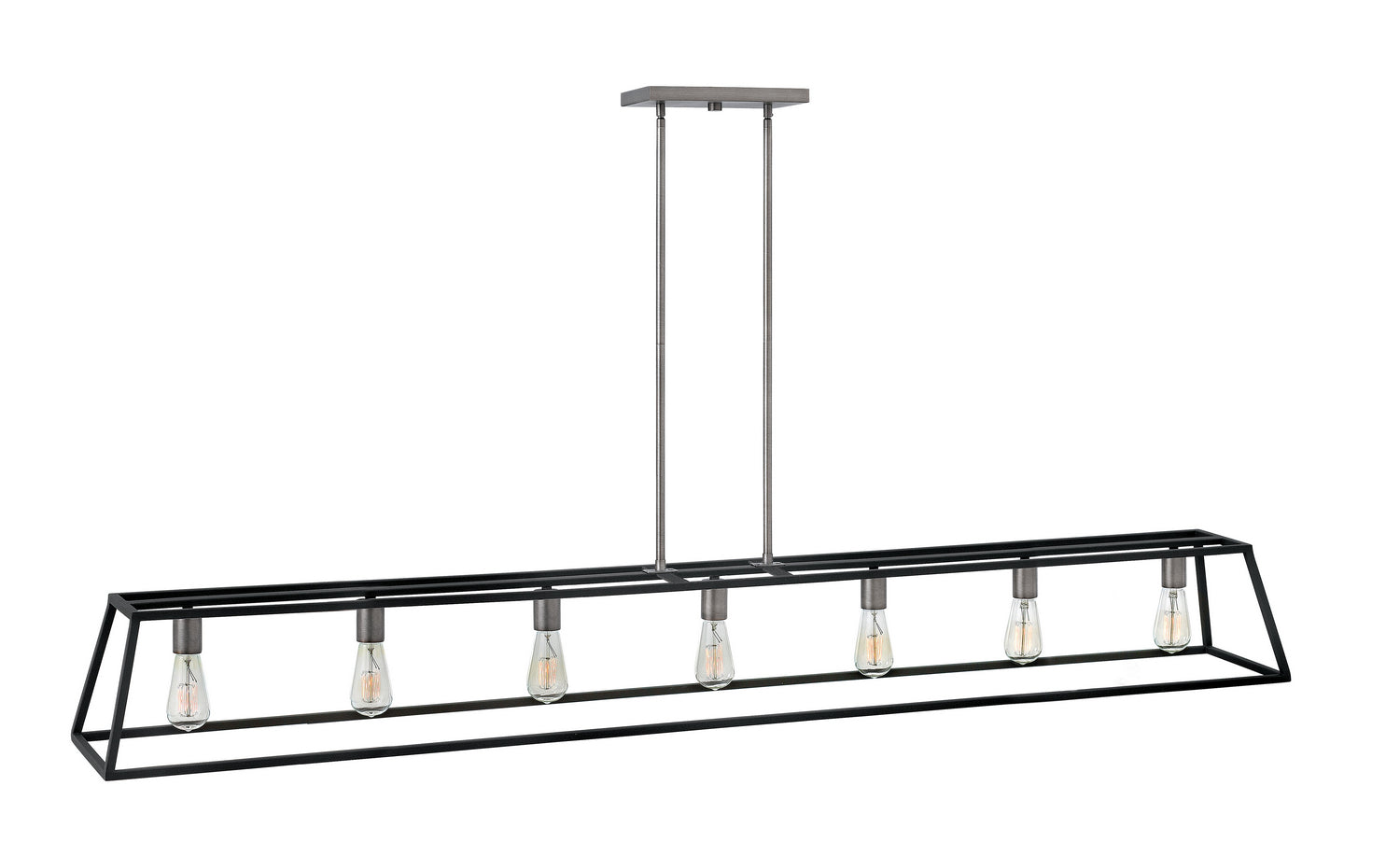 Hinkley - 3355DZ - LED Linear Chandelier - Fulton - Aged Zinc