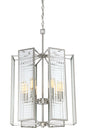 Designers Fountain - 88856-SP - Foyer Pendant - Pivot - Satin Platinum