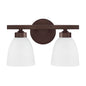 Capital Lighting - 114321BZ-333 - Two Light Vanity - Jameson - Bronze