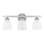 Capital Lighting - 114331BN-333 - Three Light Vanity - Jameson - Brushed Nickel